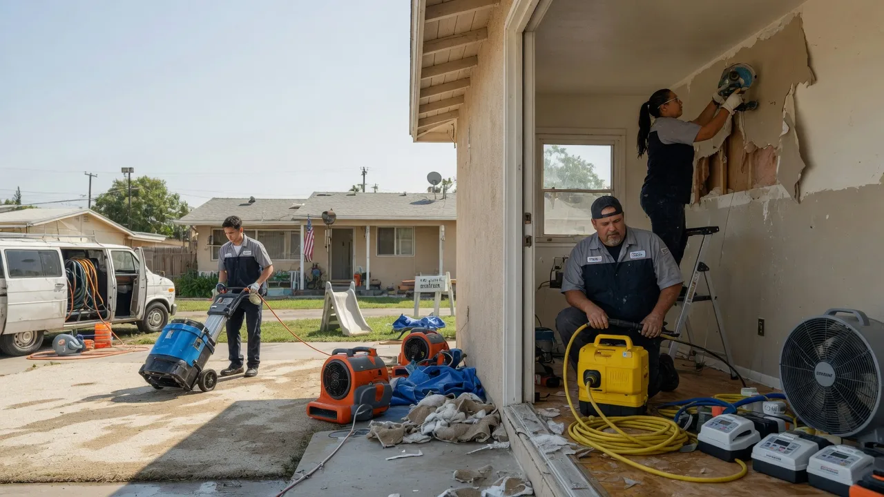 Water Damage Restoration in Meridian, TX near me